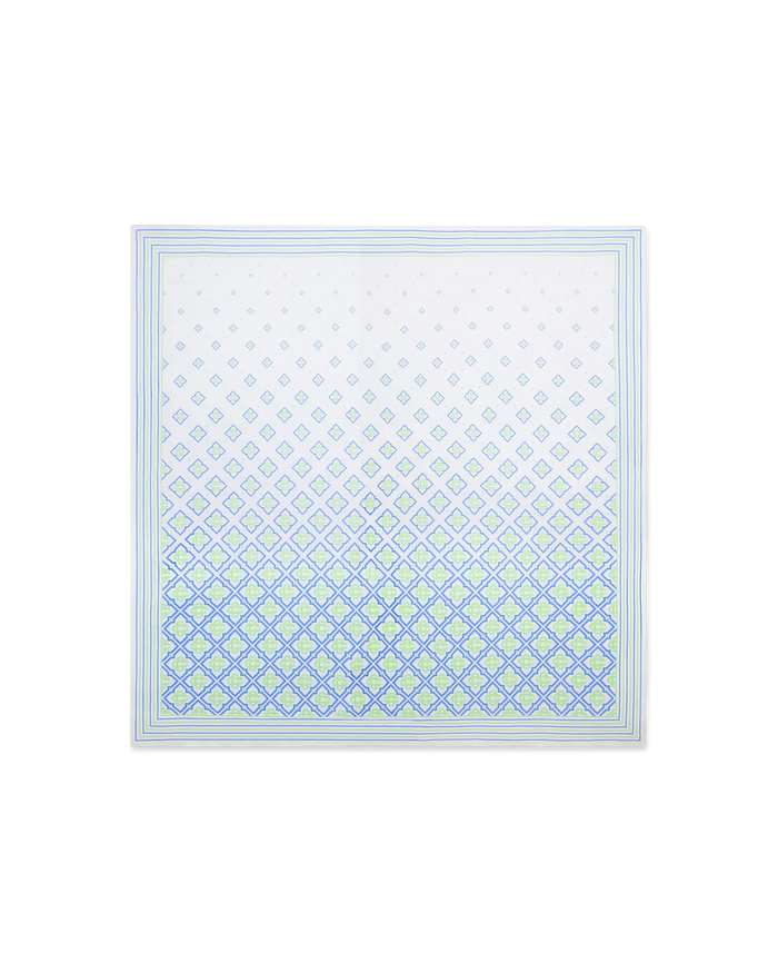 White Degrade Monogram Pareo