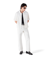 Mens Black Silver CC Logo Buckle Belt