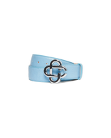 Women's Monogram Blue Silver Belt