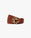 Men's Monogram Gold and Brown Belt