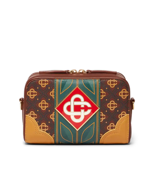 Brown Monogram Crossbody Bag