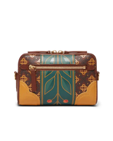 Brown Monogram Crossbody Bag