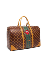 Brown Monogram Weekender