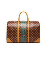 Brown Monogram Weekender