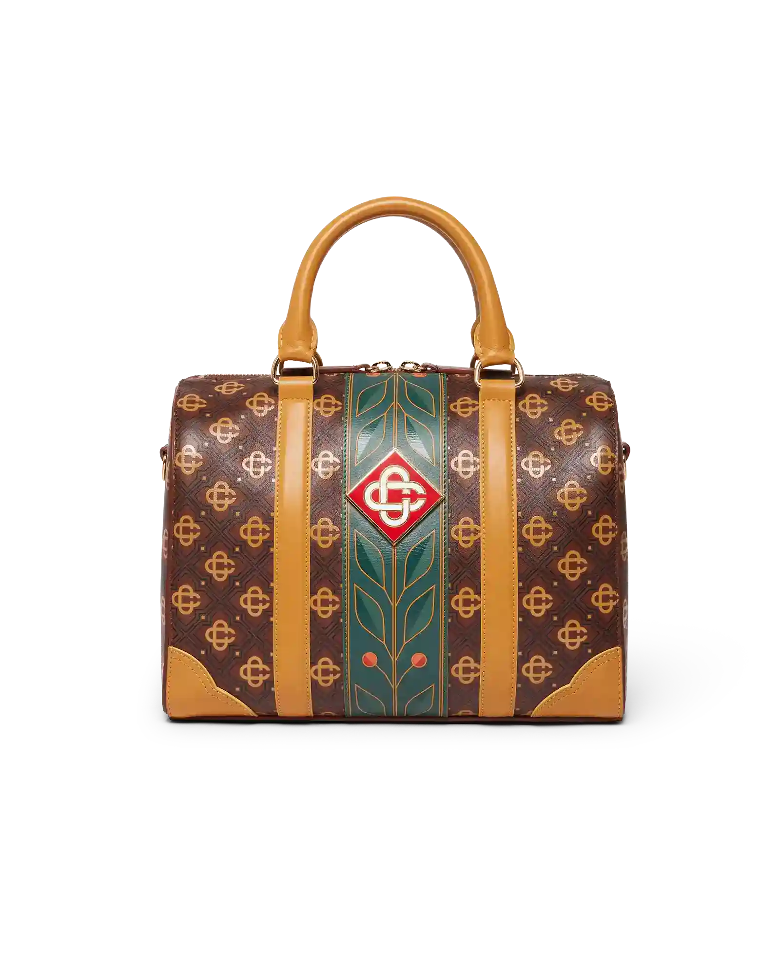 Brown Mini Monogram Weekender