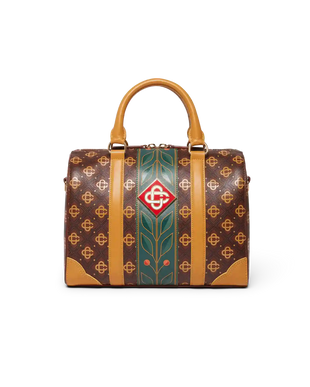 Brown Mini Monogram Weekender
