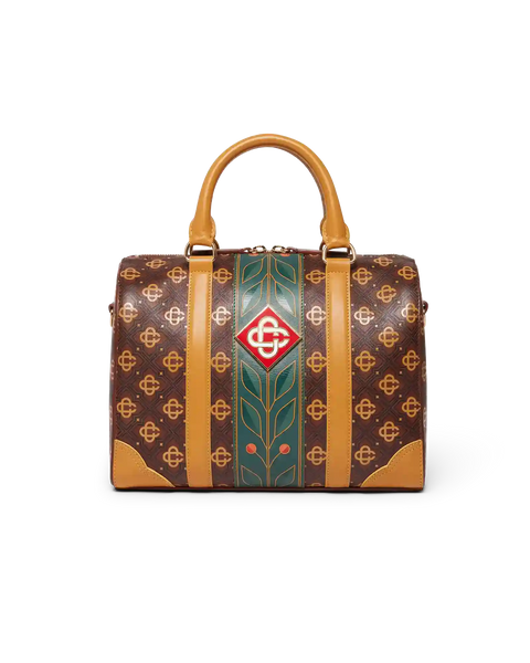Brown Mini Monogram Weekender Bag – Casablanca