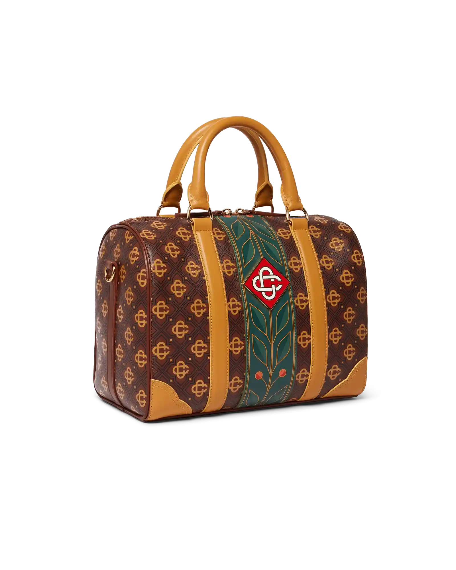 Brown Mini Monogram Weekender