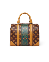 Brown Mini Monogram Weekender