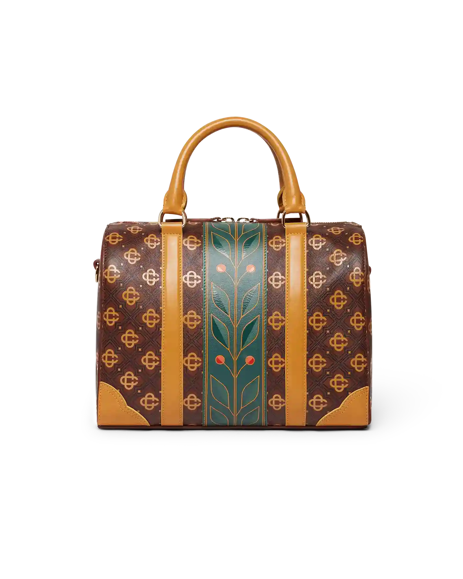Brown Mini Monogram Weekender