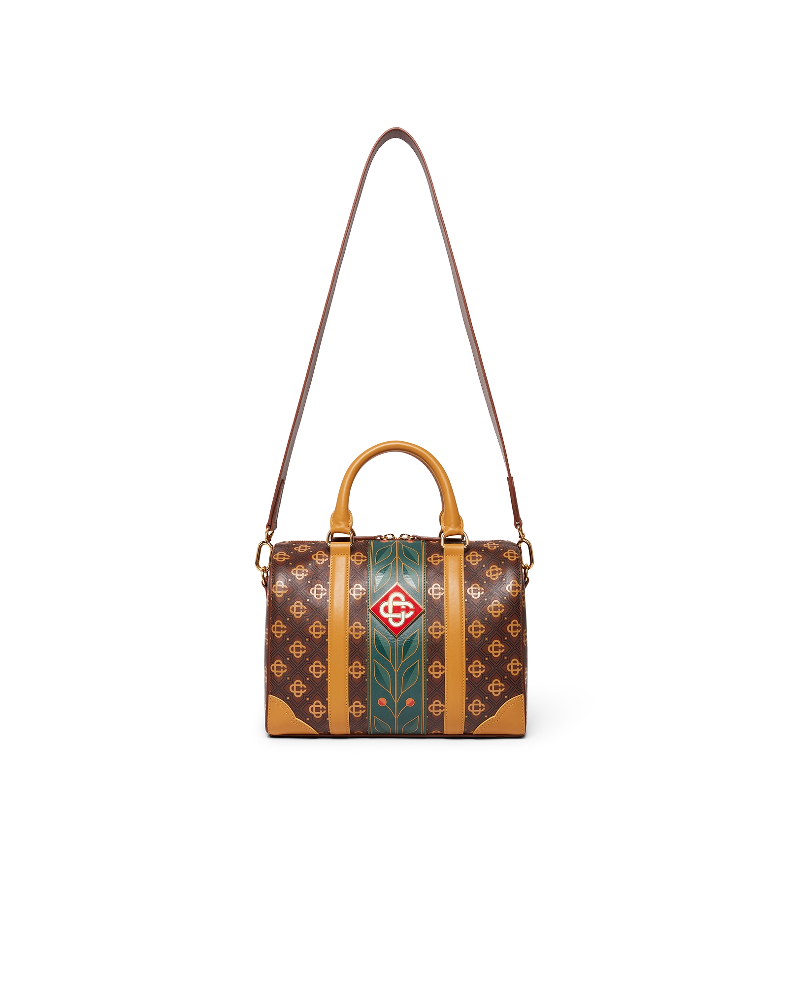 Brown Mini Monogram Weekender