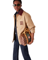 Brown Mini Monogram Weekender