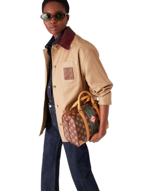 Brown Mini Monogram Weekender