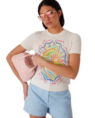 Pink Bowling Micro Bag