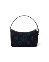 Blue Denim Heatmap Logo Bag