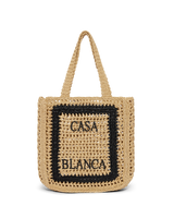 Natural Raffia Tote