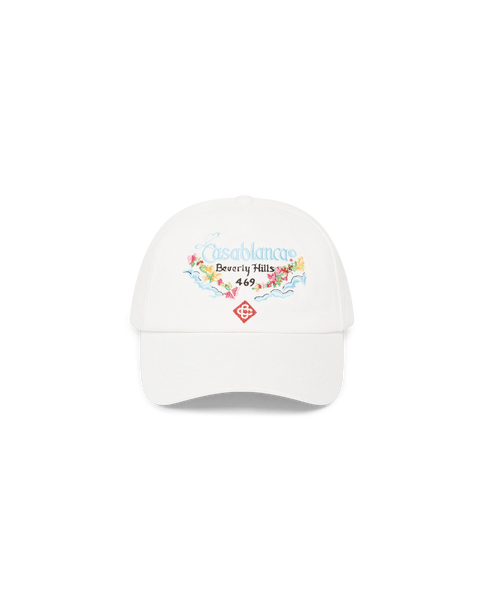 Casa Blanca Happiness is California Cap in White Happiness Is California Cap – Casablanca main image 2