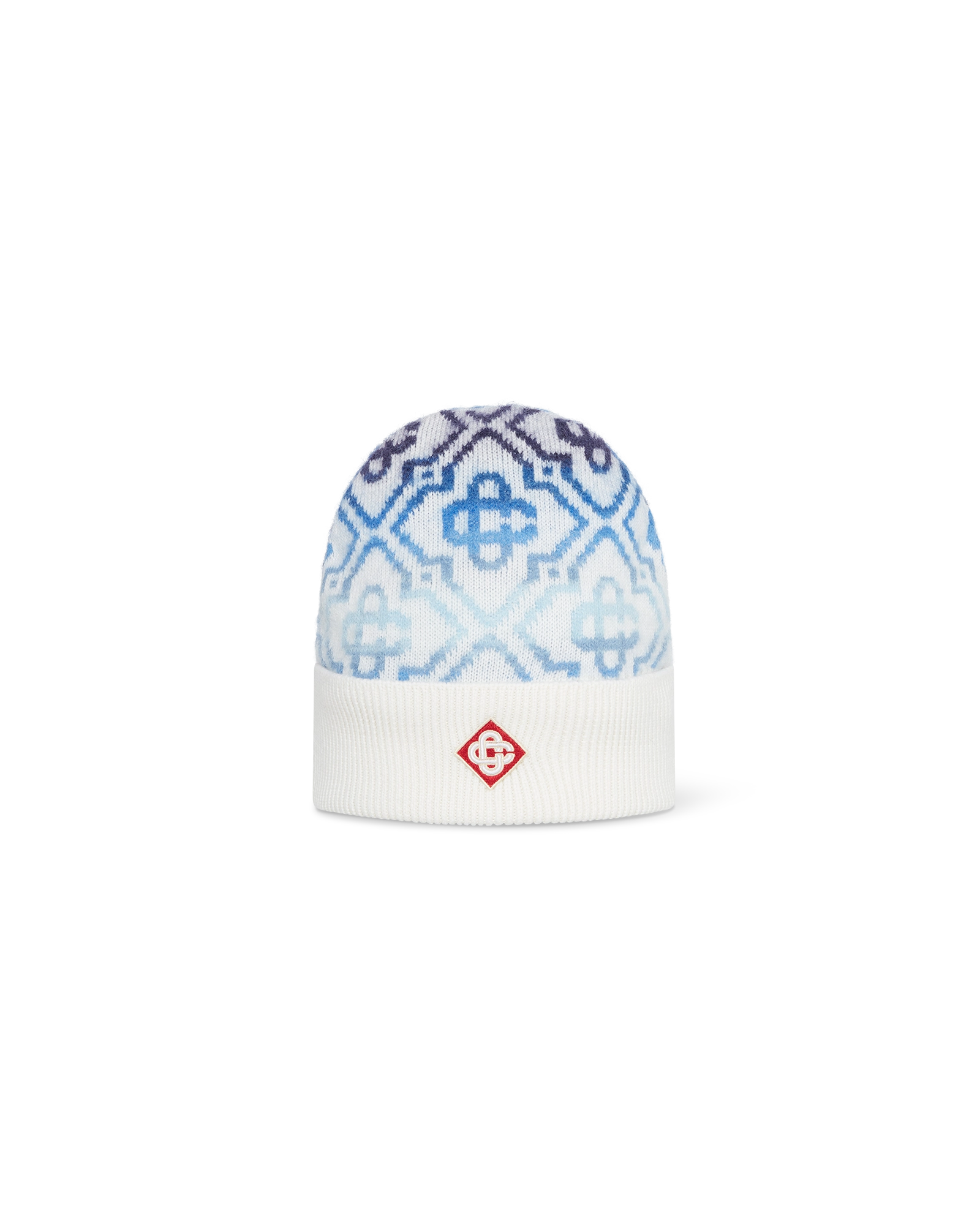 Space Dye Monogram Merino Beanie