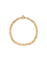 Enamel C Link Bracelet