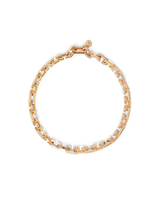 Enamel C Link Necklace