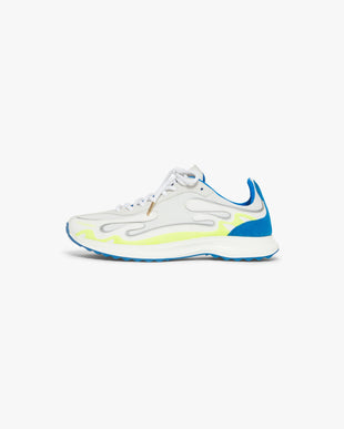 Women's Blue and Lime Stade Sneaker