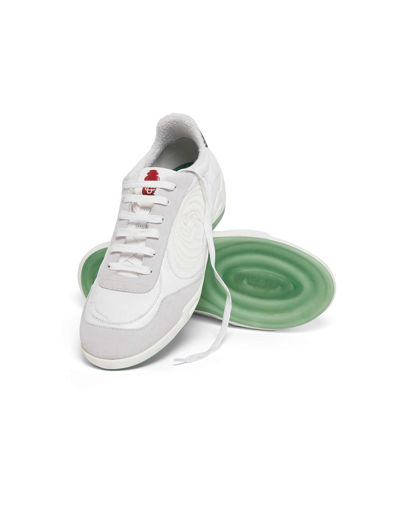 Women's White Squash Indoor Sneaker