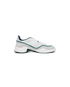 Women's White and Green Court Championship Sneaker