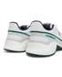 Women's White and Green Court Championship Sneaker