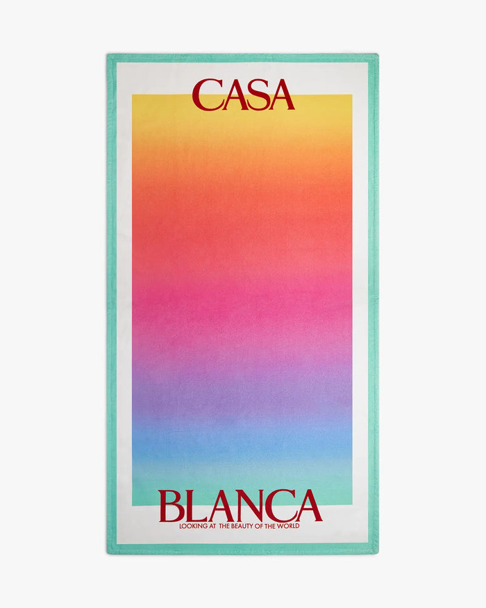 Glass Gradient Logo Square Towel