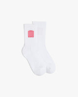Rose Shadow Logo Square Socks