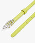 Lime Mini Warped Logo Belt