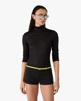Lime Mini Warped Logo Belt