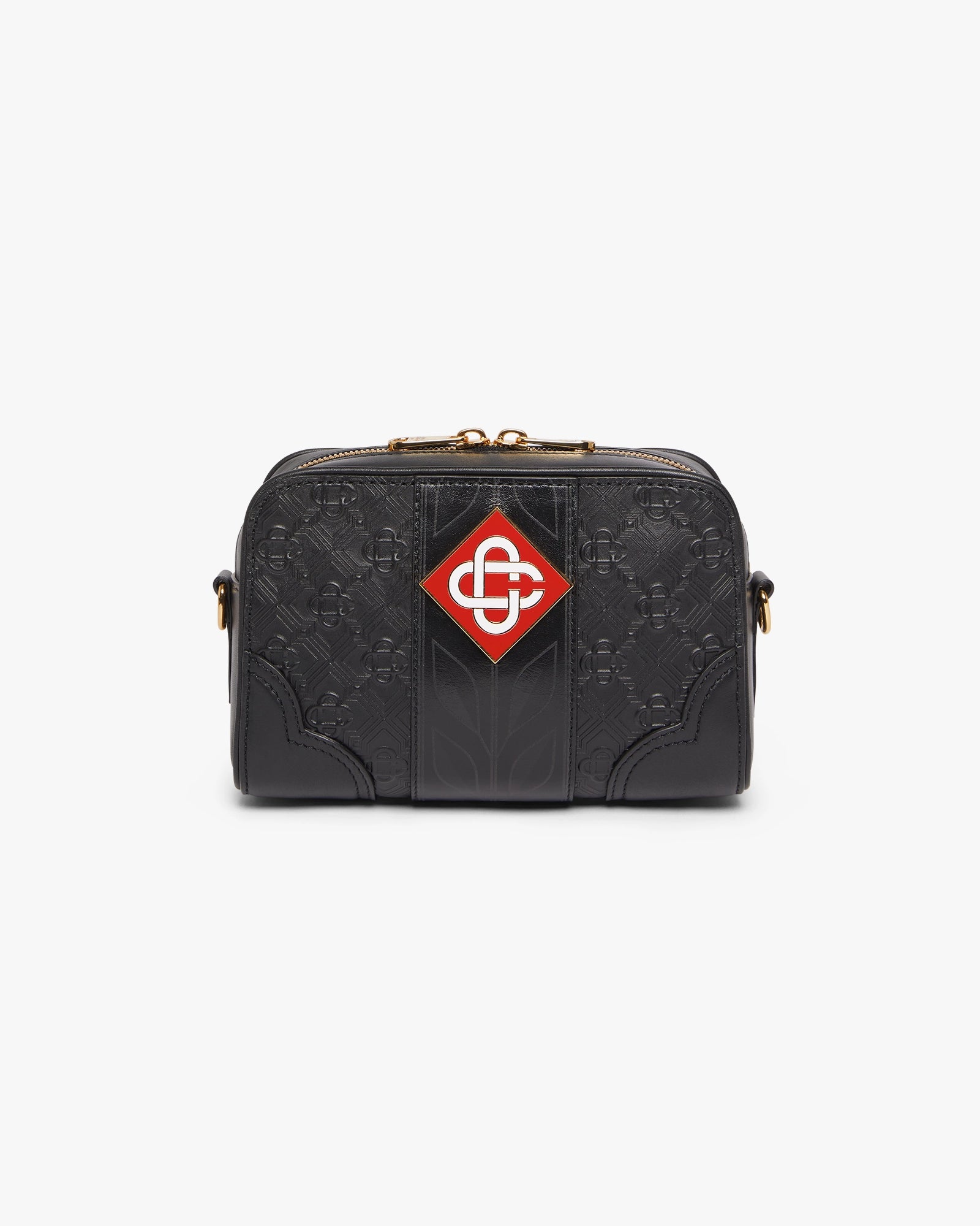 Black Monogram Crossbody Bag