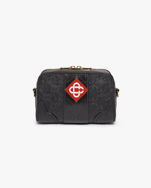 Black Monogram Crossbody Bag
