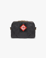Black Monogram Crossbody Bag