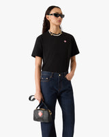 Black Monogram Crossbody Bag