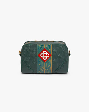 Green Monogram Crossbody Bag