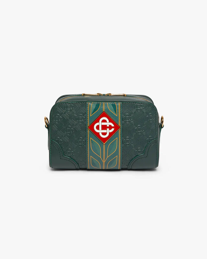 Green Monogram Crossbody Bag