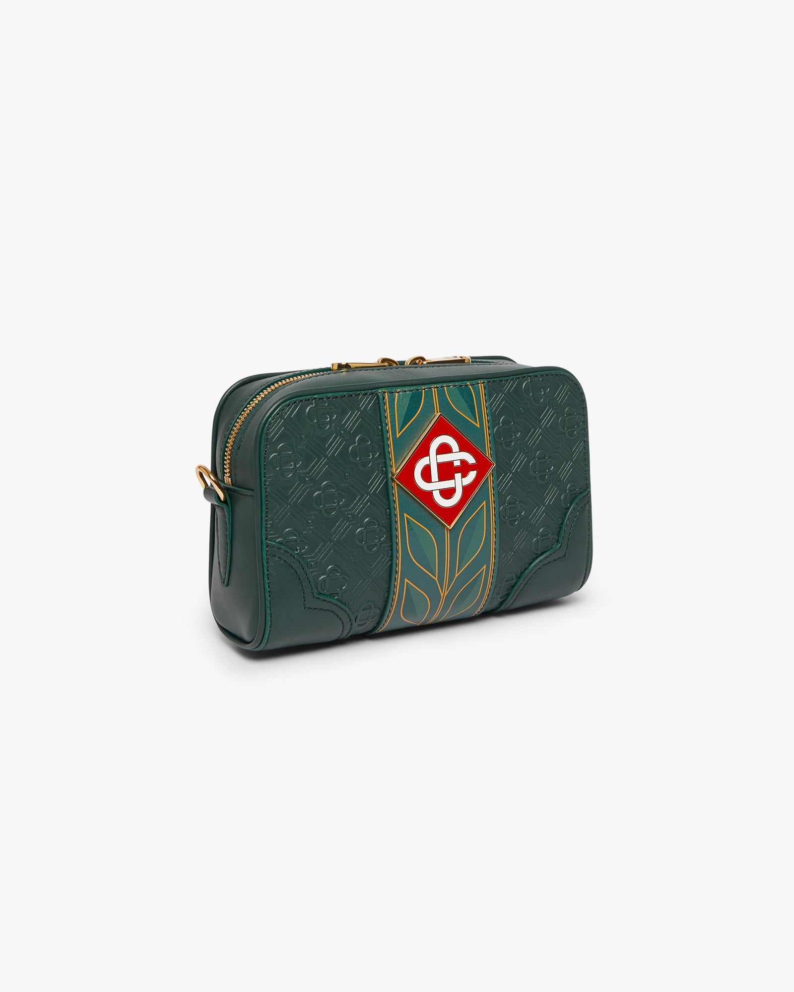 Green Monogram Crossbody Bag