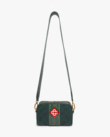 Green Monogram Crossbody Bag