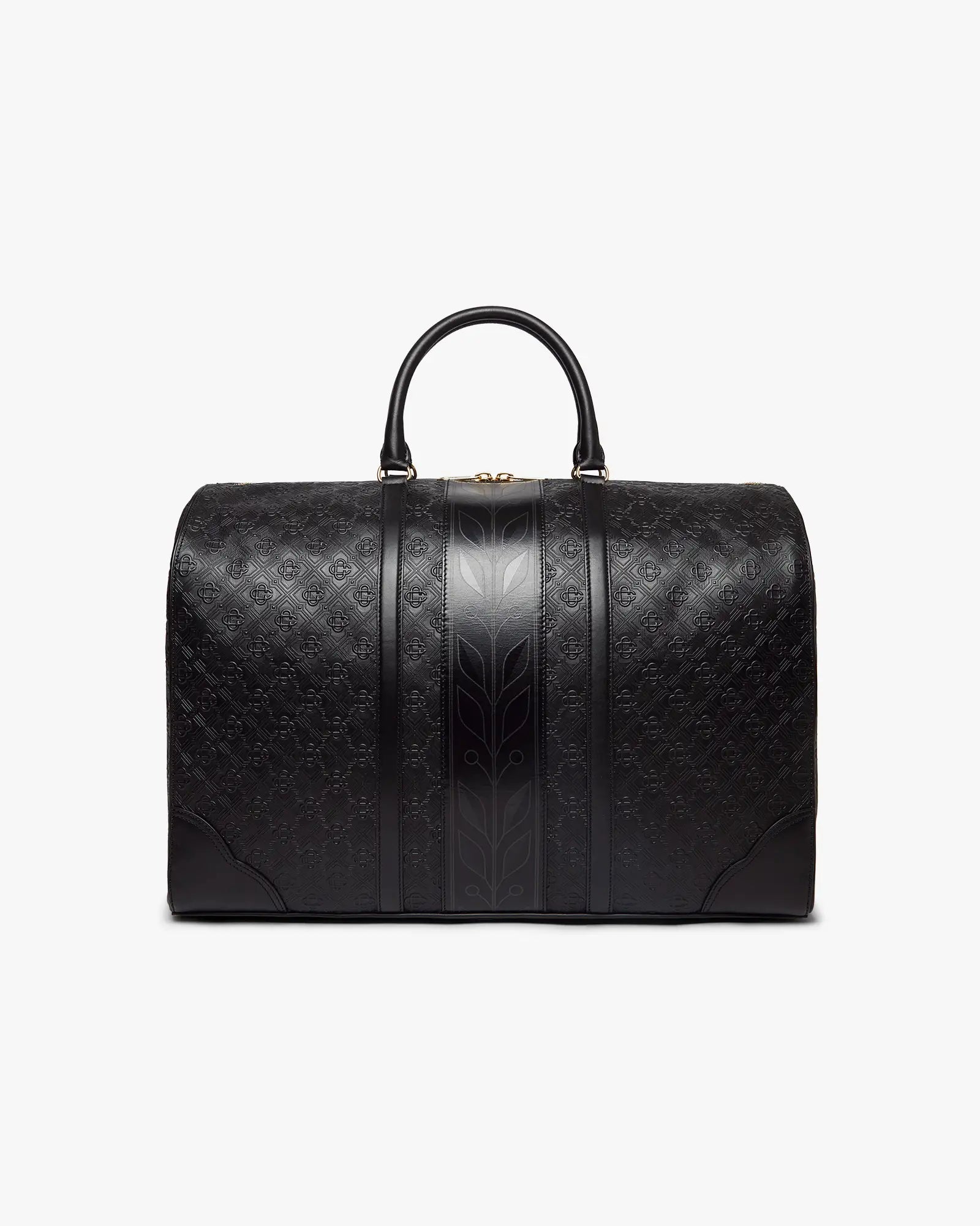 Black Monogram Weekender Bag