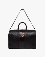 Black Monogram Weekender Bag