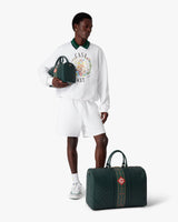 Green Monogram Weekender Bag