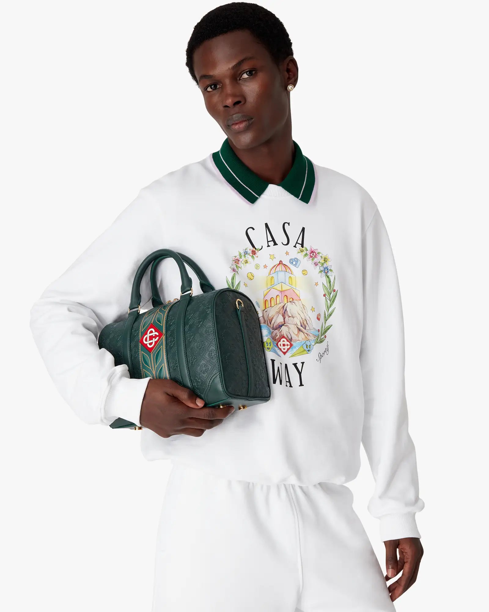 Green Mini Monogram Weekender Bag