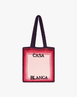 Pink Crochet Bag