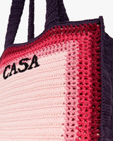 Pink Crochet Bag
