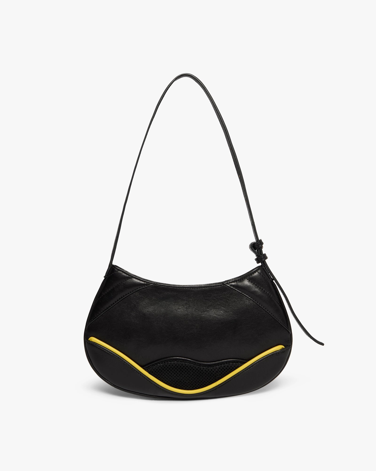 Black Slim Biker Bag