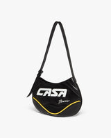 Black Slim Biker Bag