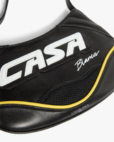 Black Slim Biker Bag