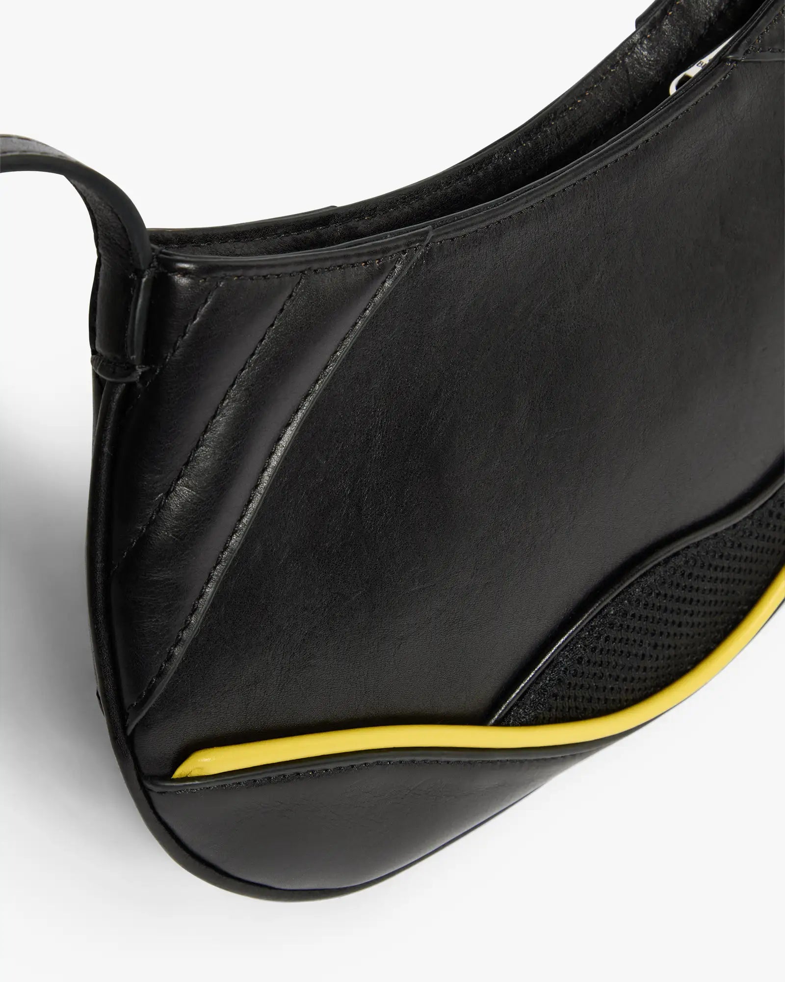 Black Slim Biker Bag